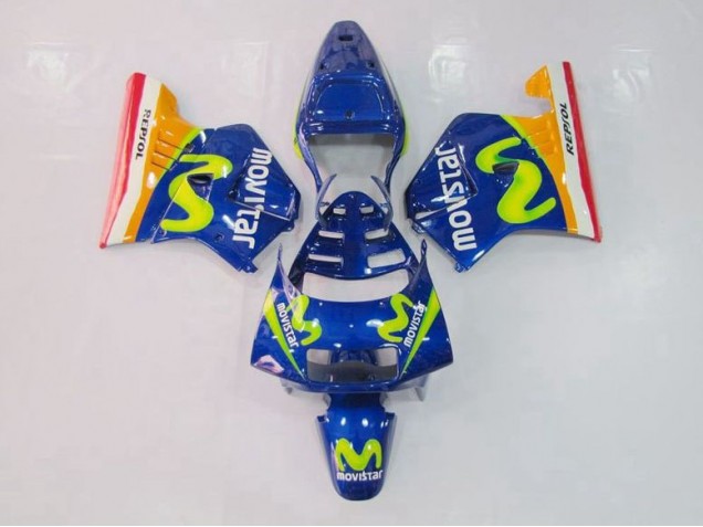 Bleu Vert Carénage Honda NSR 250 MC28 P4 1994-1996 Bleu Vert Carénage Honda NSR 250 MC28 P4 1994-1996