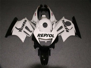 Blanc Noir Repsol Carénage Honda CBR 600 F3 1995-1998 Abordables