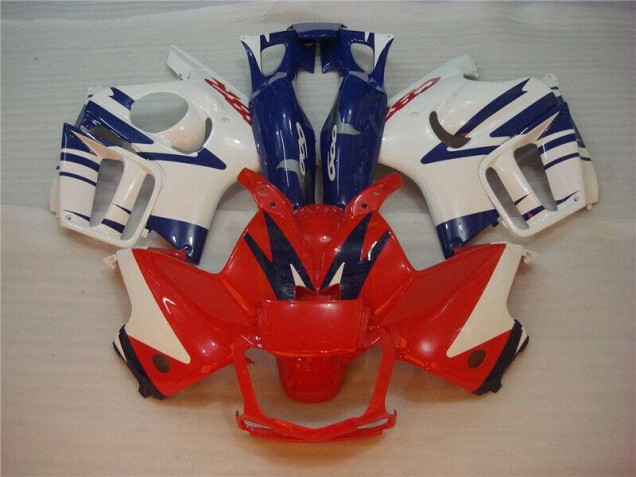 Blanc Rouge Carénage Honda CBR 600 F3 1995-1998 Blanc Rouge Carénage Honda CBR 600 F3 1995-1998
