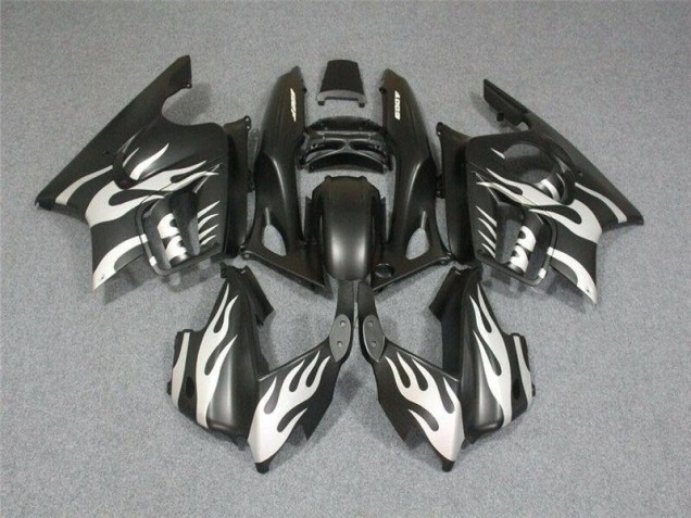 Noir Blanc Flamme Carénage Honda CBR 600 F3 1995-1998 Noir Blanc Flamme Carénage Honda CBR 600 F3 1995-1998