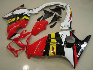 Rouge Noir Blanc Jaune Carénage Honda CBR 600 F3 1995-1998 Abordables
