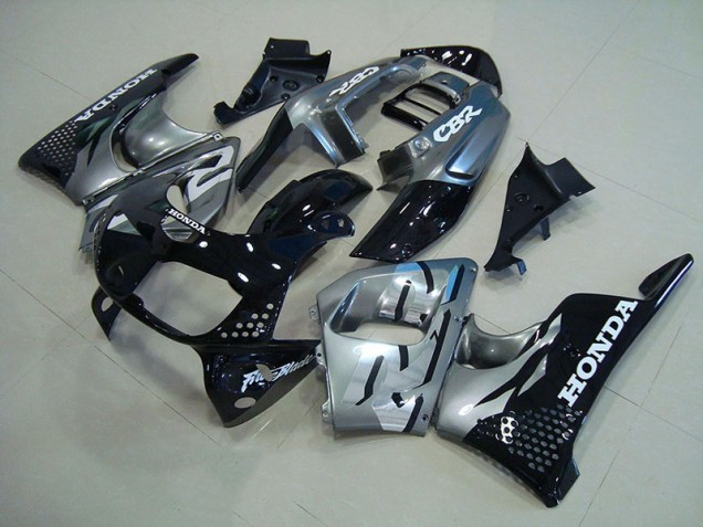 Noir Argent Carénage Honda CBR 900 RR 893 1996-1997 Noir Argent Carénage Honda CBR 900 RR 893 1996-1997