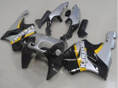Argent et Noir Carénage Kawasaki ZX7R 1996-2003 Abordables