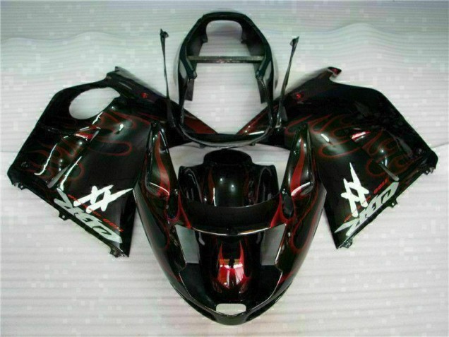 Rouge Flamme Carénages Honda CBR 1100 XX 1996-2007 Rouge Flamme Carénages Honda CBR 1100 XX 1996-2007