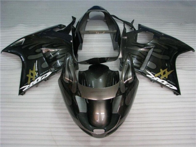 Noir Kit Carénages Honda CBR 1100 XX 1996-2007 Noir Kit Carénages Honda CBR 1100 XX 1996-2007