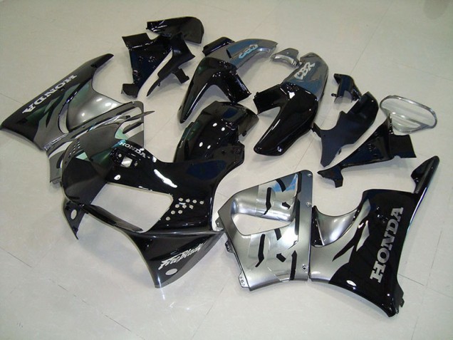 Noir Gris Carénage Honda CBR 900 RR 919 1998-1999 Noir Gris Carénage Honda CBR 900 RR 919 1998-1999
