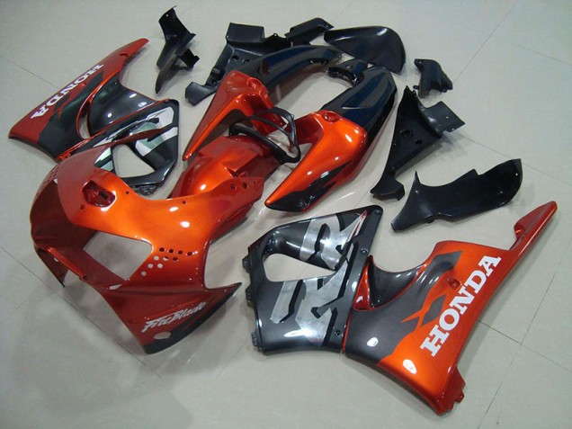 Orange Gris Carénage Honda CBR 900 RR 919 1998-1999 Orange Gris Carénage Honda CBR 900 RR 919 1998-1999