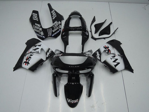 Noir West Carénage Kawasaki ZX9R 1998-1999