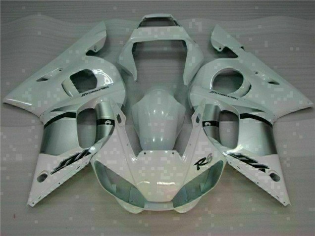 Blanc Carénage Yamaha R6 1998-2002