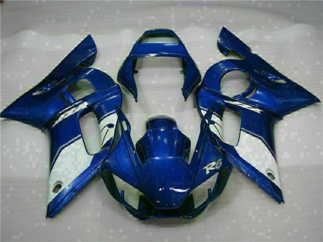 Bleu Carénages Yamaha R6 1998-2002 Bleu Carénages Yamaha R6 1998-2002