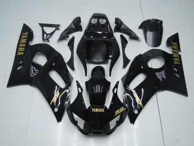 Noir Brillant Or Décalque Carénage Yamaha R6 1998-2002 Abordables