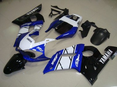 Bleu Noir Kit Carénages Complet Yamaha R6 1998-2002 Abordables