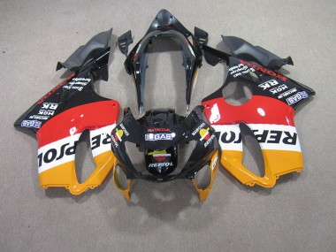 Rouge Noir Repsol Carénage Honda CBR 600 F4 1999-2000 Abordables