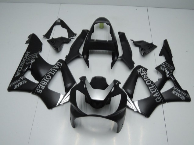 Noir Mat Argent Carénage Honda CBR 900 RR 929 2000-2001 Noir Mat Argent Carénage Honda CBR 900 RR 929 2000-2001