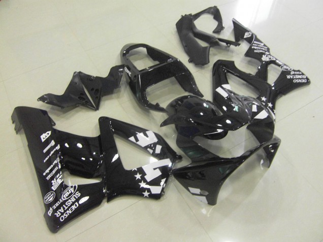 Noir Brillant avec Start Carénage Honda CBR 900 RR 929 2000-2001 Noir Brillant avec Start Carénage Honda CBR 900 RR 929 2000-2001