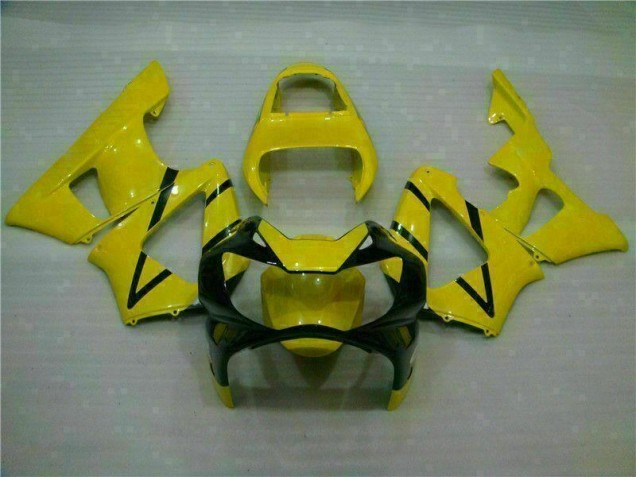 Jaune Carénage Honda CBR 900 RR 929RR 2000-2001 Jaune Carénage Honda CBR 900 RR 929RR 2000-2001