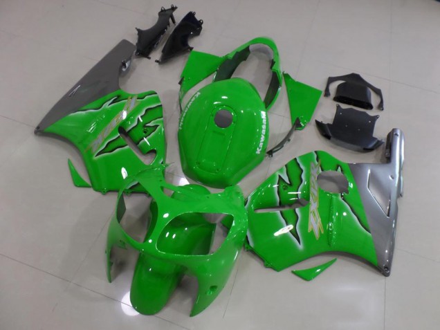 Vert Flamme Carénage Kawasaki ZX12R 2000-2001 Vert Flamme Carénage Kawasaki ZX12R 2000-2001