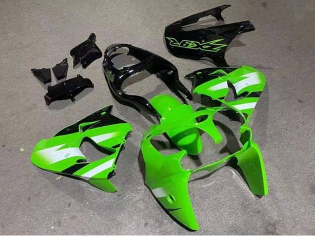 Vert Noir Brillant Carénage Kawasaki ZX9R 2000-2001 Vert Noir Brillant Carénage Kawasaki ZX9R 2000-2001