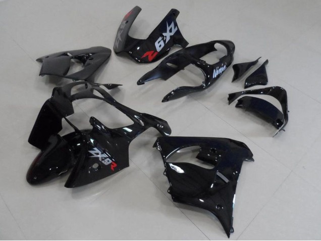 Noir avec Gris Décalque Carénage Kawasaki ZX9R 2000-2001 Noir avec Gris Décalque Carénage Kawasaki ZX9R 2000-2001