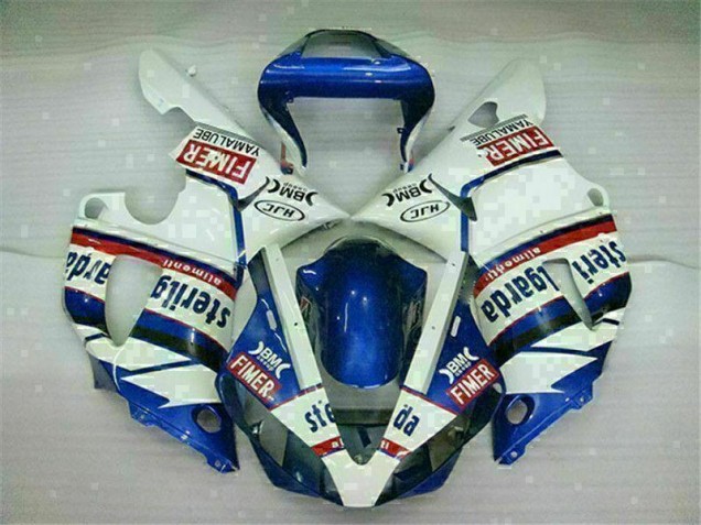 Bleu Blanc Carrosserie Yamaha R1 2000-2001