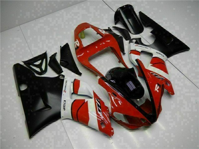 Rouge Noir Carénage Yamaha R1 2000-2001 Rouge Noir Carénage Yamaha R1 2000-2001