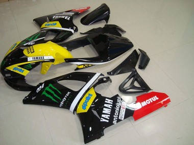 Jaune Monster Carénage Yamaha R1 2000-2001 Abordables