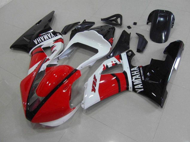 Rouge Noir Blanc Courses Version Carénage Yamaha R1 2000-2001