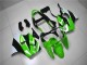 Vert Blanc Noir Carénage Kawasaki ZX6R 2000-2002 Vert Blanc Noir Carénage Kawasaki ZX6R 2000-2002