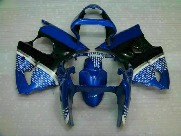 Bleu Carrosserie Kawasaki ZX6R 2000-2002 Bleu Carrosserie Kawasaki ZX6R 2000-2002