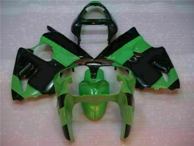 Vert Noir Carrosserie Kawasaki ZX6R 2000-2002 Abordables