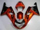 Orange Noir Carénage Suzuki GSXR 1000 K1 2000-2002 Orange Noir Carénage Suzuki GSXR 1000 K1 2000-2002