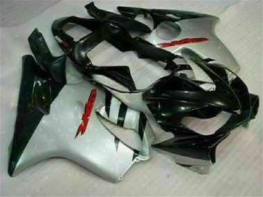 Noir Argent Carénages Honda CBR 600 F4i 2001-2003 Abordables