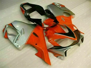 Rouge Argent Kit Carénages Complet Honda CBR 600 F4i 2001-2003 Abordables