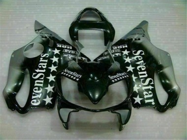 Noir Argent SevenStarss Carénage Honda CBR 600 F4i 2001-2003 Abordables