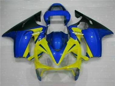 Jaune Bleu Carénage Honda CBR 600 F4i 2001-2003 Abordables