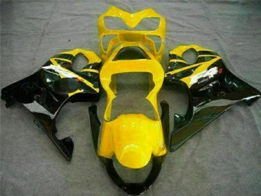 Jaune Noir Carénage Honda CBR 600 F4i 2001-2003 Abordables