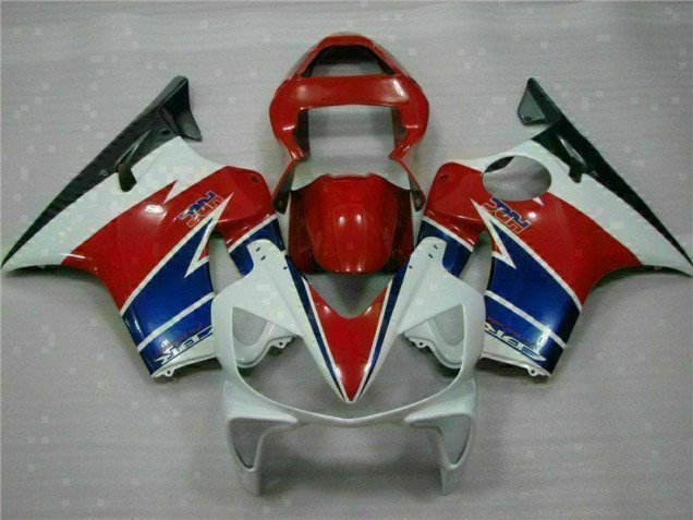 Rouge Blanc Bleu Carénage Honda CBR 600 F4i 2001-2003