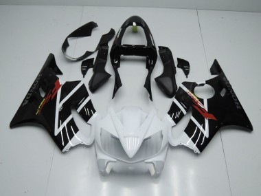 Noir Blanc Carénage Honda CBR 600 F4i 2001-2003 Abordables