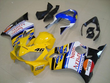 Jaune Carénage Honda CBR 600 F4i 2001-2003 Abordables
