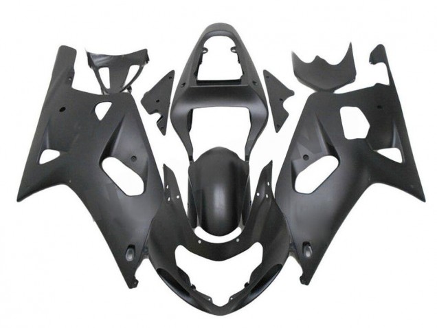Noir Mat Carénage Suzuki GSXR 600 / 750 K1 K2 K3 2001-2003 Noir Mat Carénage Suzuki GSXR 600 / 750 K1 K2 K3 2001-2003