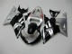 Noir Argent Carénage Suzuki GSXR 600 / 750 K1 K2 K3 2001-2003 Noir Argent Carénage Suzuki GSXR 600 / 750 K1 K2 K3 2001-2003