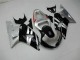 Noir Argent Carénage Suzuki GSXR 600 / 750 K1 K2 K3 2001-2003 Noir Argent Carénage Suzuki GSXR 600 / 750 K1 K2 K3 2001-2003