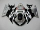 Noir Argent Carénage Suzuki GSXR 600 / 750 K1 K2 K3 2001-2003 Noir Argent Carénage Suzuki GSXR 600 / 750 K1 K2 K3 2001-2003