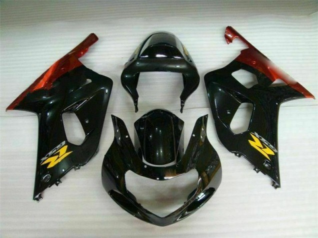 Noir Carénages Suzuki GSXR 600 / 750 K1 K2 K3 2001-2003 Noir Carénages Suzuki GSXR 600 / 750 K1 K2 K3 2001-2003