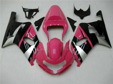 Rose Noir Carénage Suzuki GSXR 600 / 750 K1 K2 K3 2001-2003 Abordables