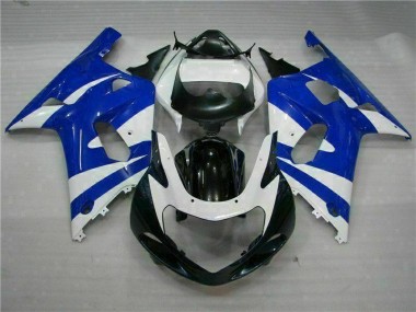 Bleu Carénages Suzuki GSXR 600 / 750 K1 K2 K3 2001-2003 Abordables
