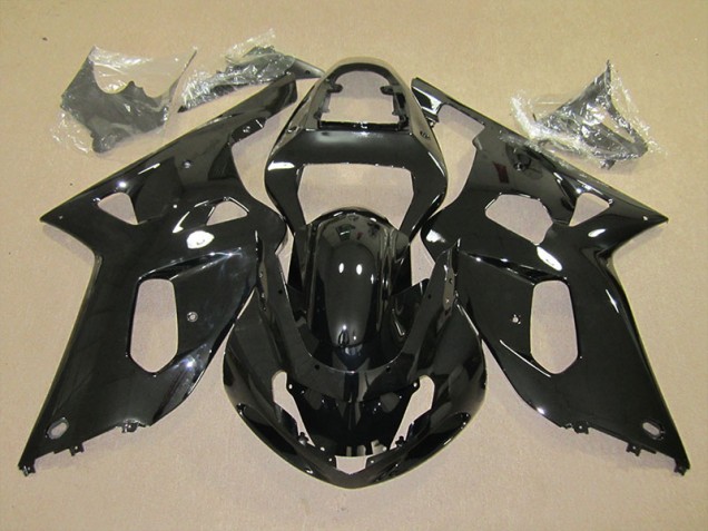 Noir Carénage Suzuki GSXR 600 K1 K2 K3 2001-2003 Noir Carénage Suzuki GSXR 600 K1 K2 K3 2001-2003