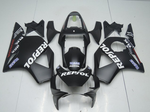 Noir Mat Repsol Carénage Honda CBR 900 RR 954 2002-2003 Noir Mat Repsol Carénage Honda CBR 900 RR 954 2002-2003