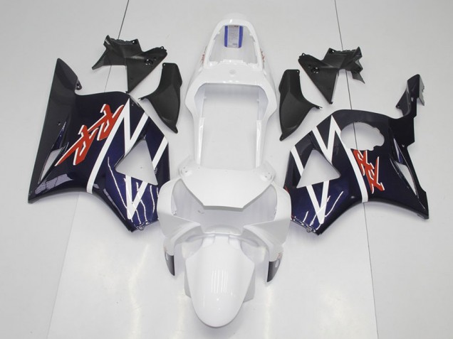 Bleu Foncé Blanc Carénage Honda CBR 900 RR 954 2002-2003 Bleu Foncé Blanc Carénage Honda CBR 900 RR 954 2002-2003