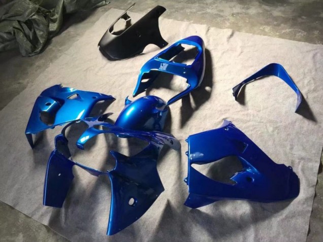Bleu Noir Mat Carénage Kawasaki ZX9R 2002-2003 Bleu Noir Mat Carénage Kawasaki ZX9R 2002-2003